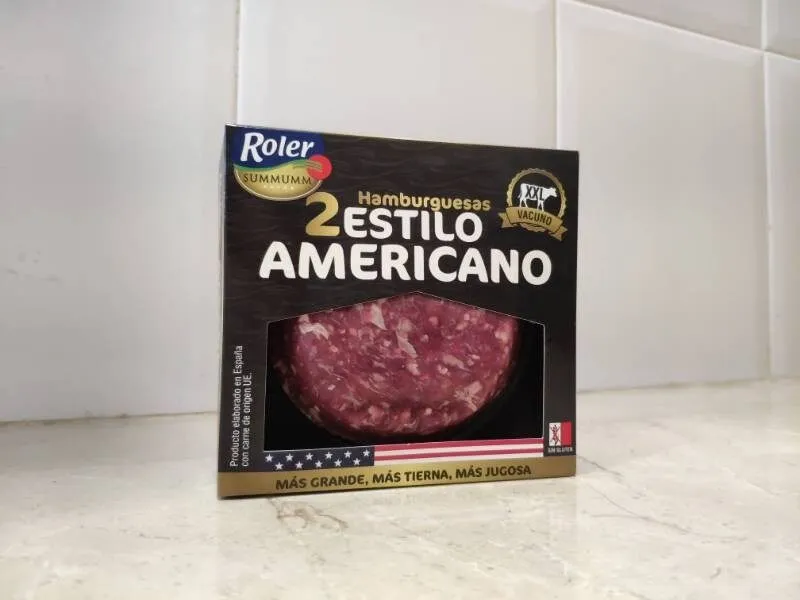 Hamburguesa  estilo americano