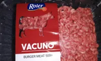 Burger meat vacuno