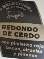 Redondo de cerdo relleno