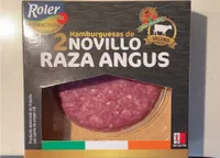 Hamburguesas de novillo raza angus