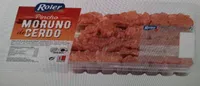 Pinchos rojos cerdo