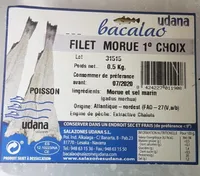 Filet de morue  1er choix