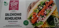 Salchichas remolacha
