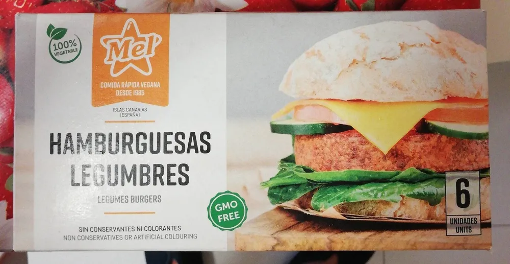 Hamburguesas Legumbres
