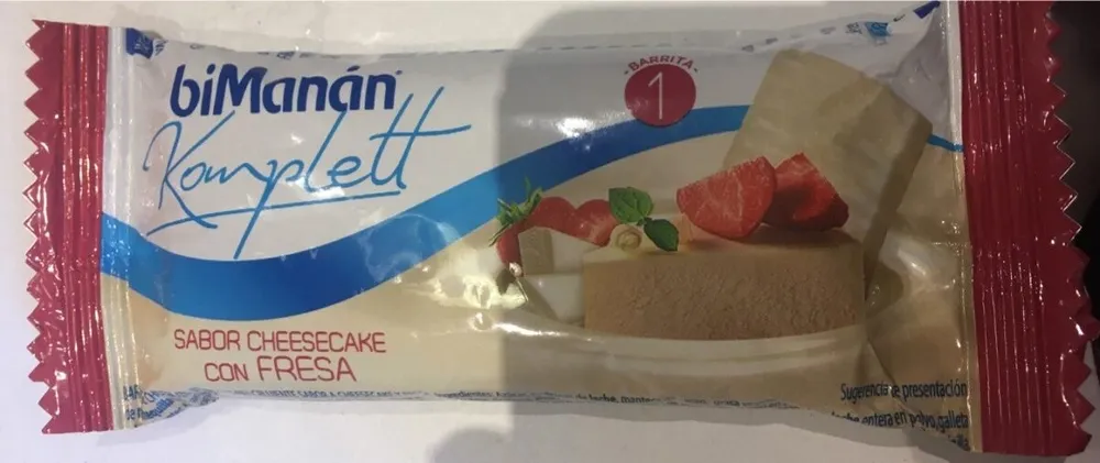 Komplett cheesecake con fresa