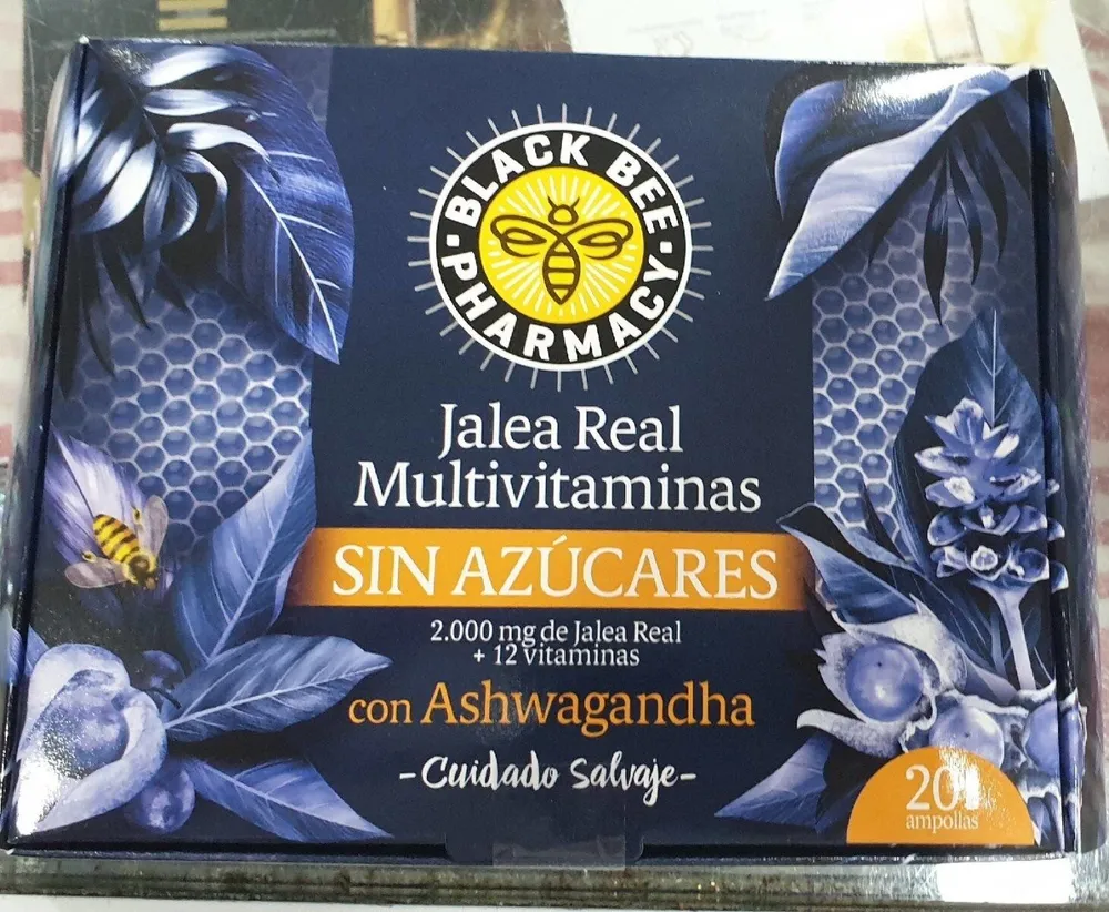 Black bee Jalea real multivitaminica