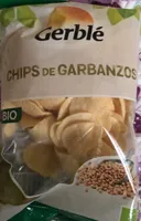 Chips de garbanzos