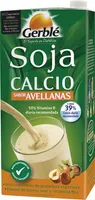 Bebida de soja sabor avellanas con calcio