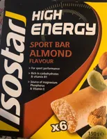 Hig Energu sport bar almond