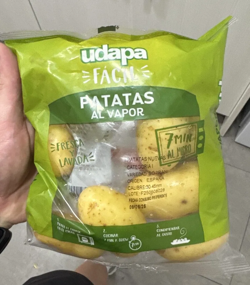 Patatas al vapor