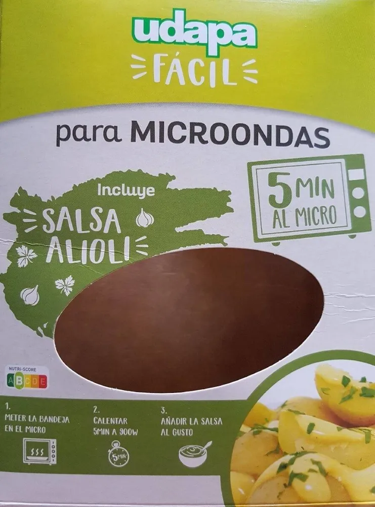 Patatas para microondas
