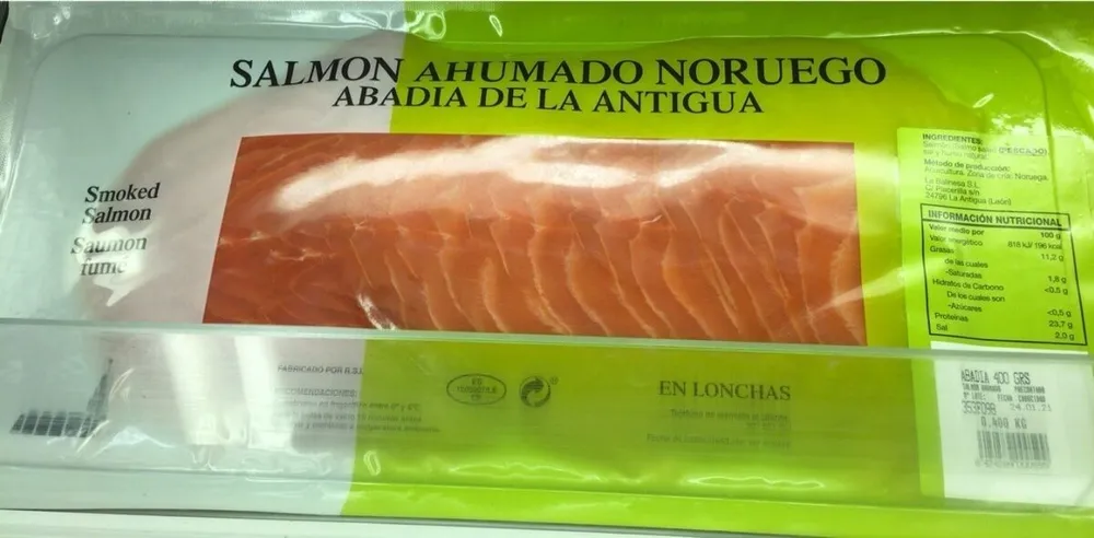 Salmón Ahumado Noruego