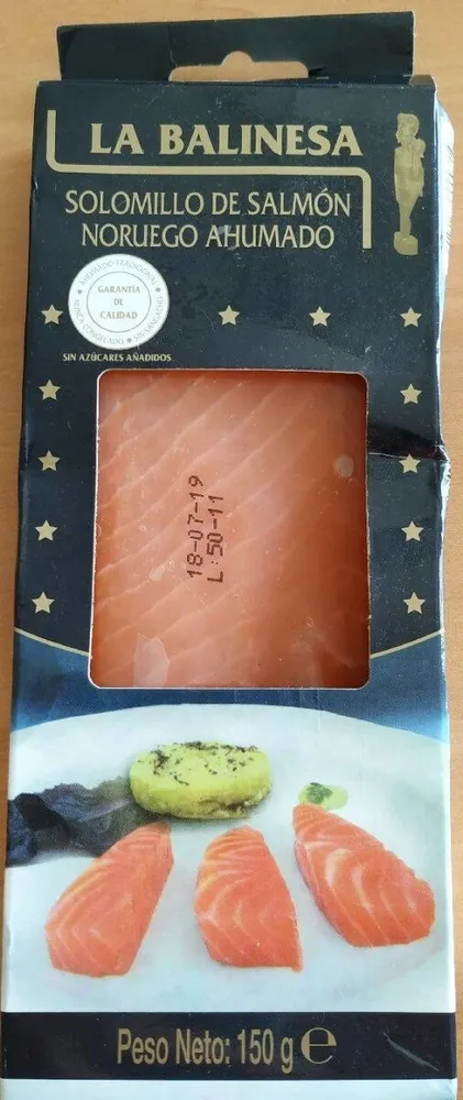 Solomillo de salmón noruego ahumado