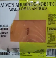 Salmón ahumado noruego
