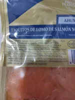 Taquitos de Lomo de salmón ahumado Noruego