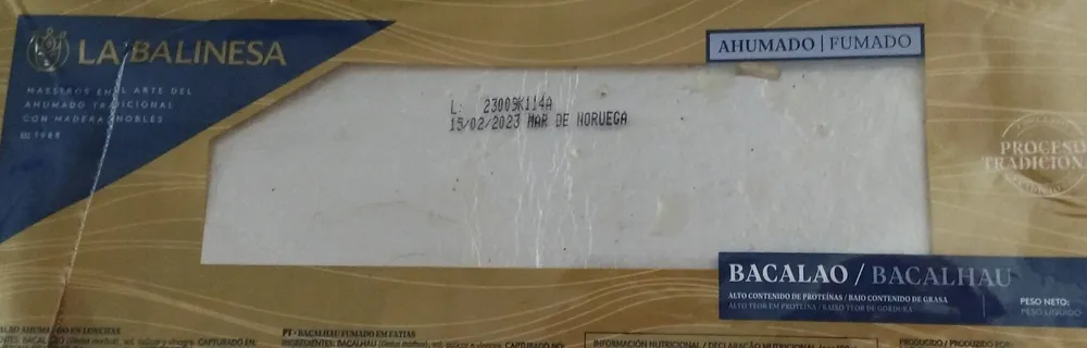 Bacalao Ahumado
