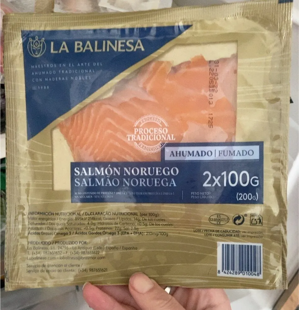 Salmón noruego
