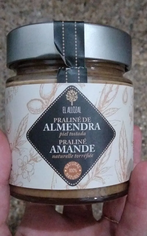 Praliné de almendra piel tostada