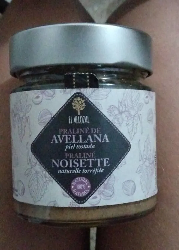 Praliné de avellana