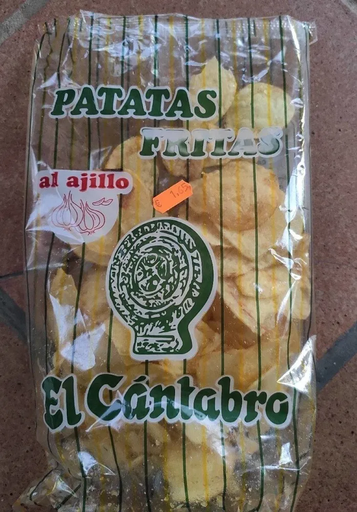 Patatas fritas sabor ajo