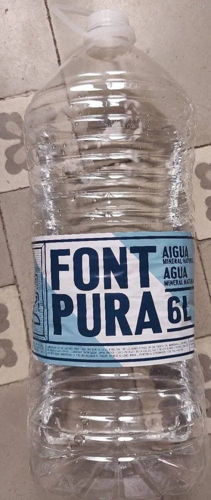 Agua font pura 6l