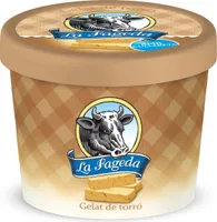 Helado de turrón