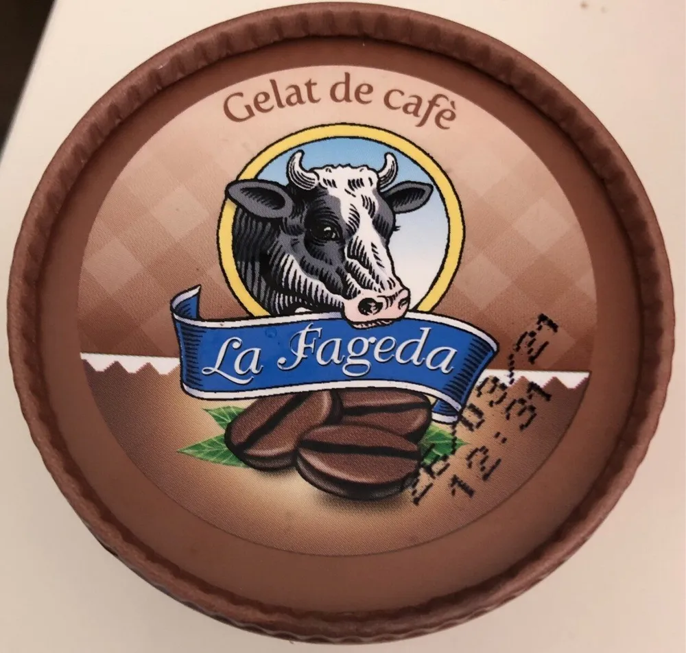 Helado de cafe