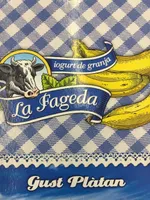 Yogur sabor plátano