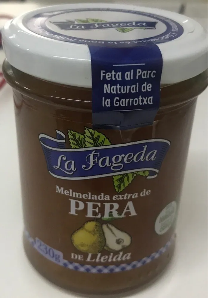 Mermelada extra de pera de lleida con zumo de