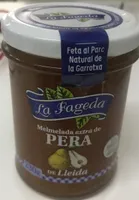 Mermelada extra de pera de lleida con zumo de
