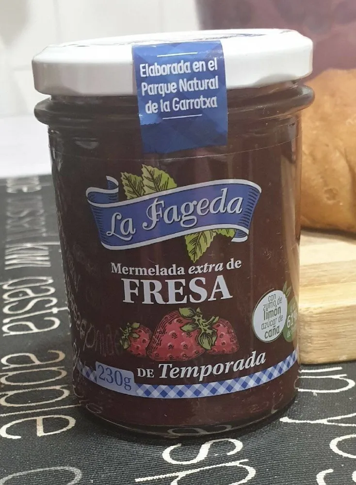 Mermelada extra de fresa