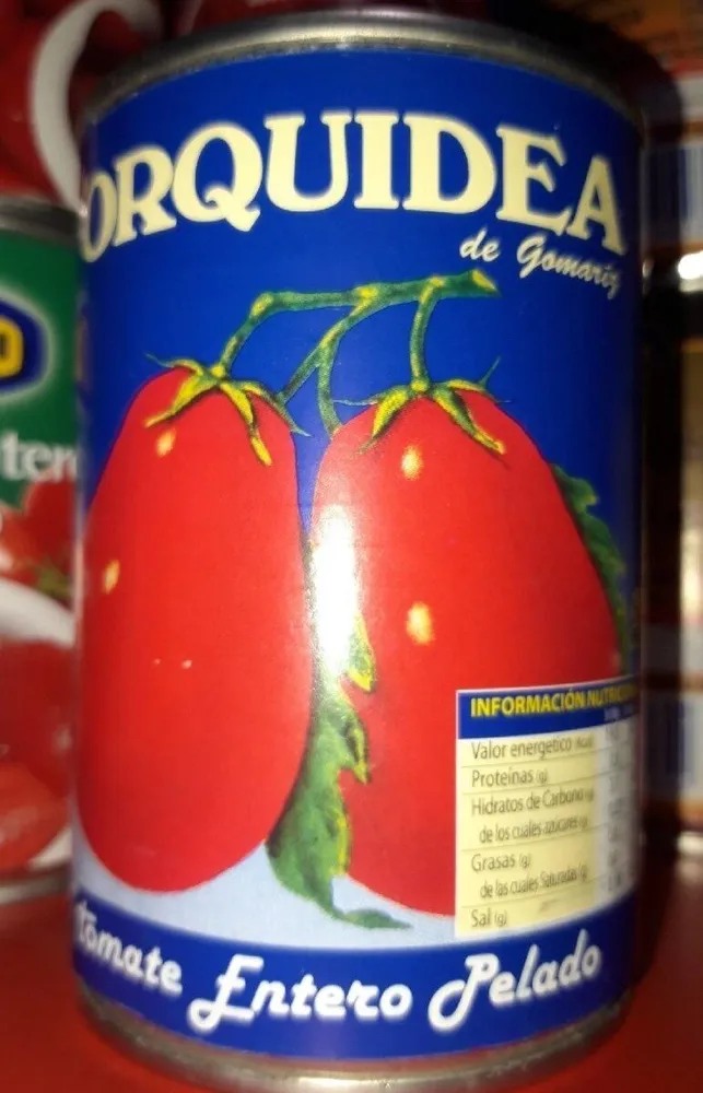 Tomate entero pelado