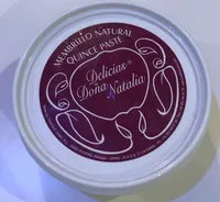 Membrillo natural quince paste