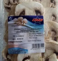 Champignons de Paris émincés