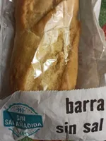 Barra sin sal