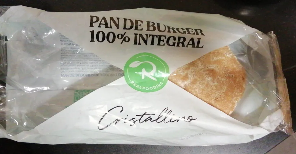 Pan de Burger 100% Integral