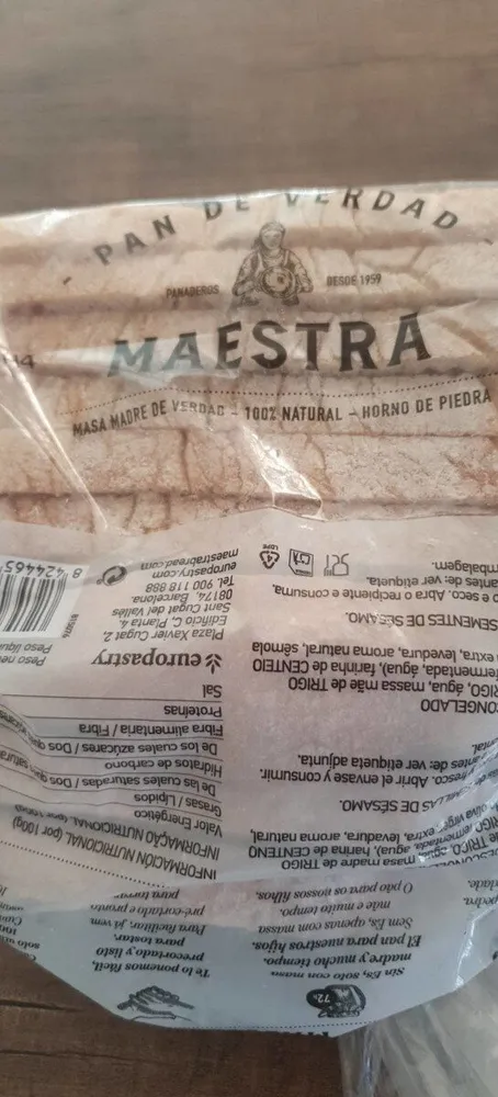 Pan de verdad