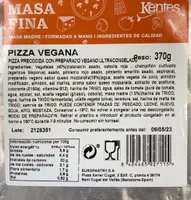 Pizza vegana