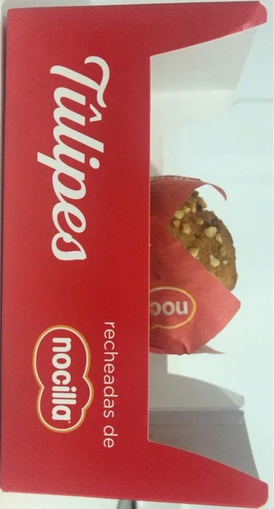 Tûlipes rellenos de nocilla ®️