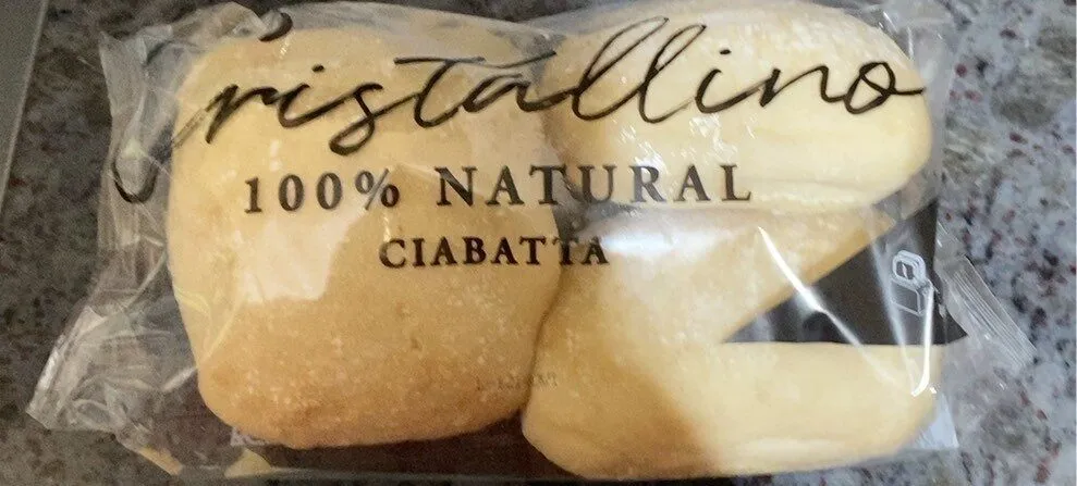 Cristallino ciabata pan cocido