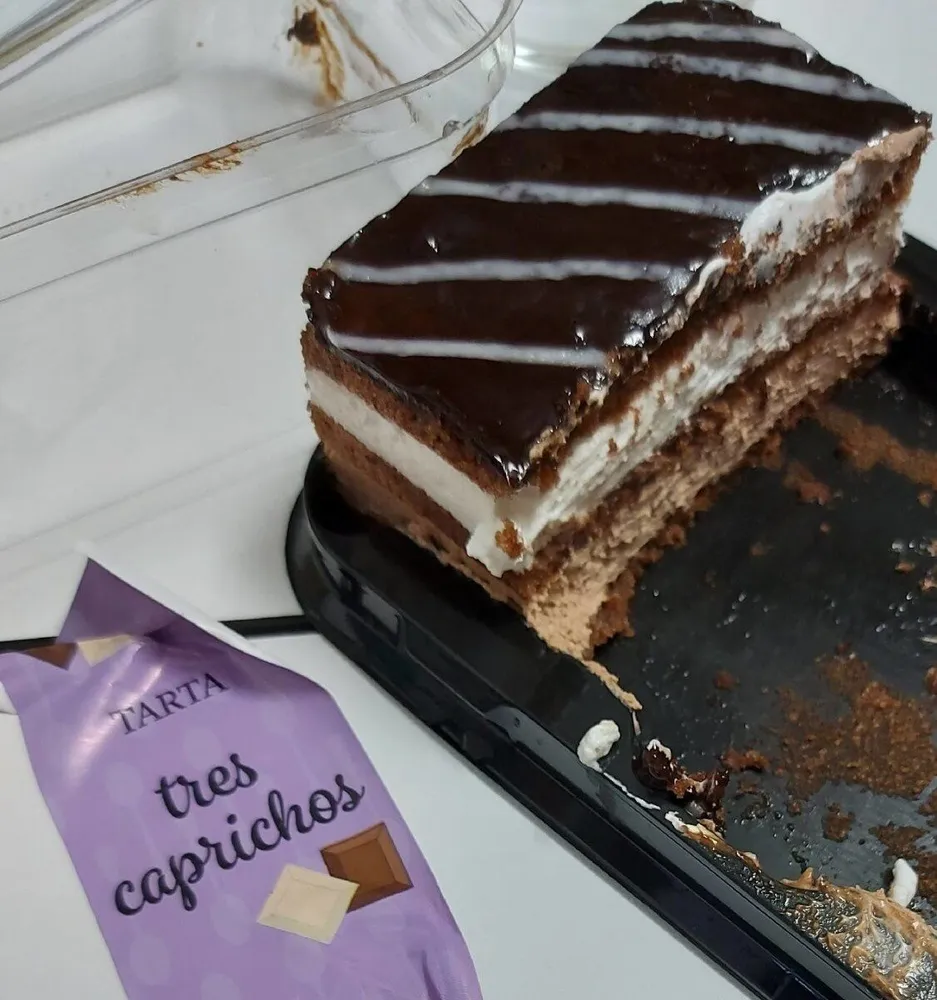 Tarta tres caprichos