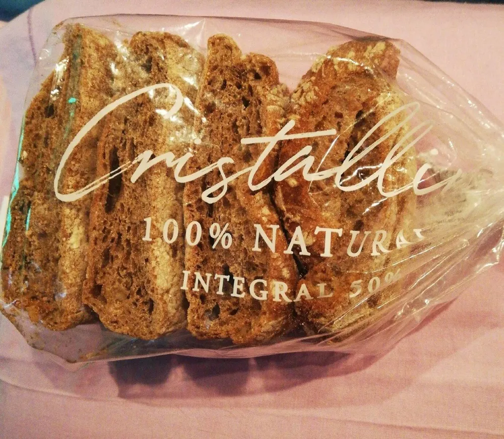 Cristalino 100% natural integral 50%