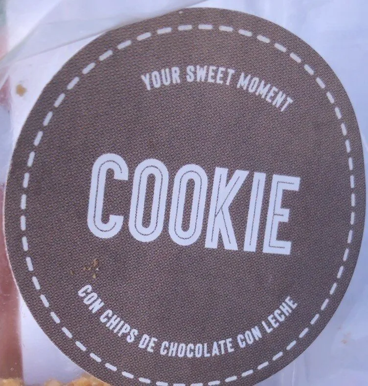 Cookie con chips de chocolate con leche