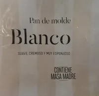 Pan de molde blanco