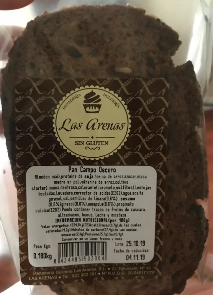 Pan campo oscuro