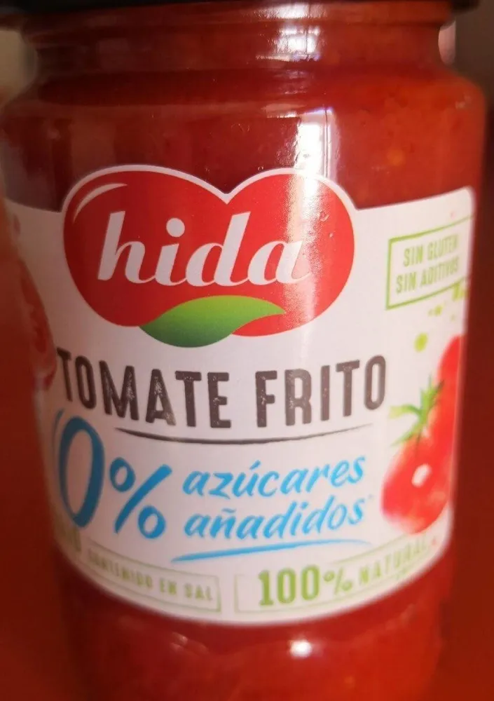 Tomate frito 0% azúcares añadidos