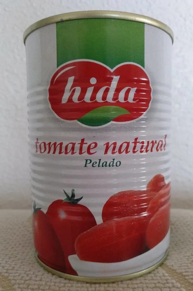 Tomate natural pelado 390 gr.