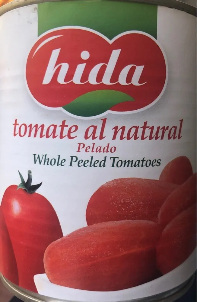 Tomate natural pelado 780gr.