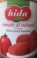 Tomate natural pelado 780gr.