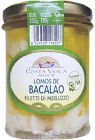 Lomos de bacalao en aceite de oliva